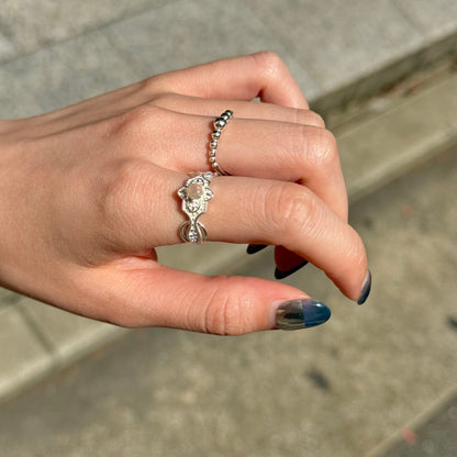 Silver925 design ring 96