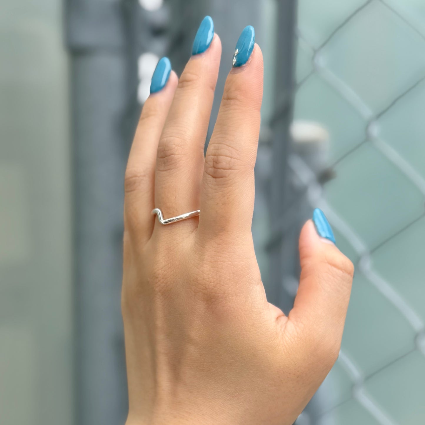 Silver925 plain ring 24