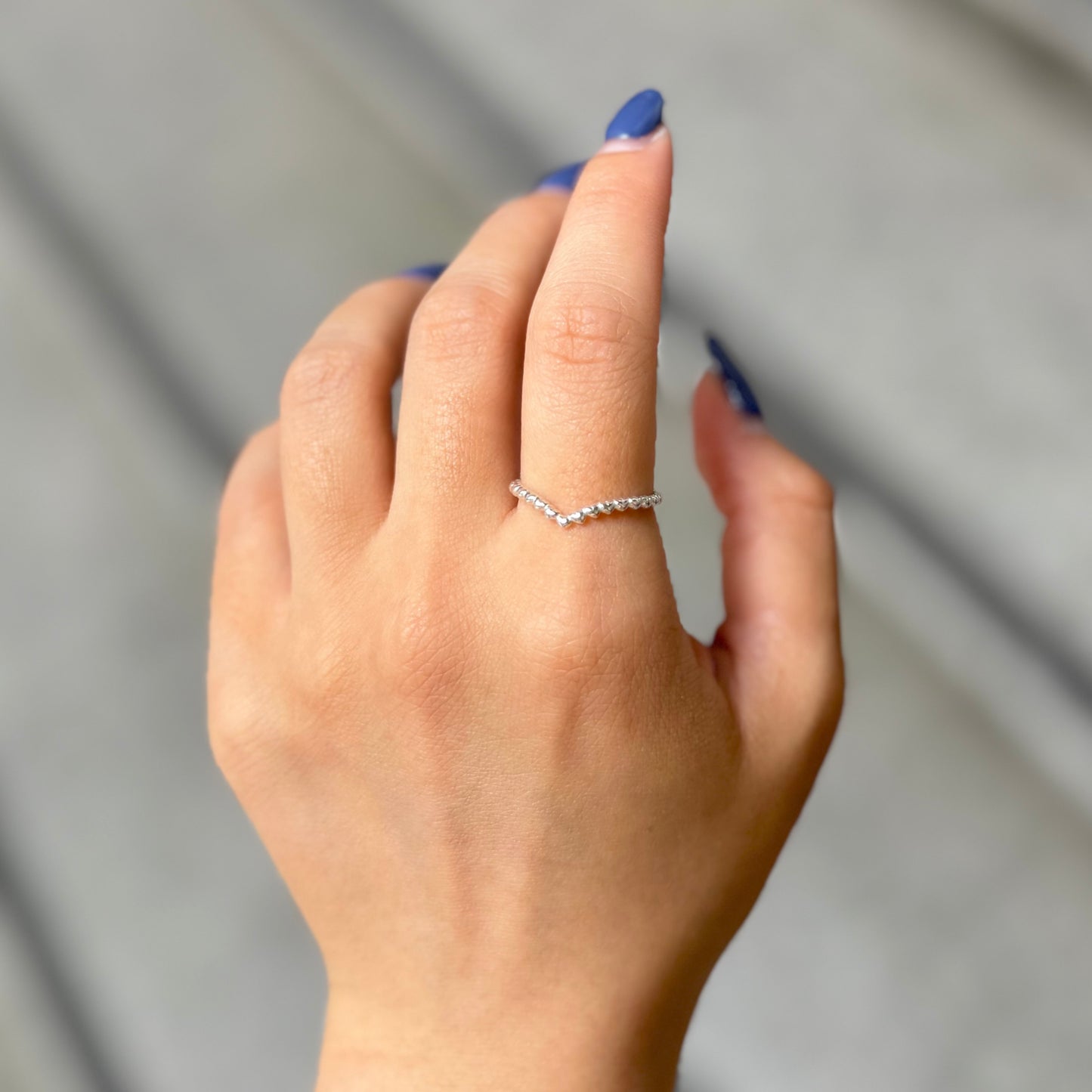 Heart plain ring 82