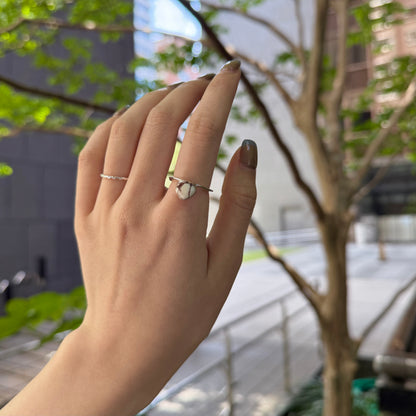 Heart ring & ear cuff