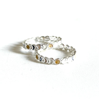 【オンライン先行】Moon enamel ring 3