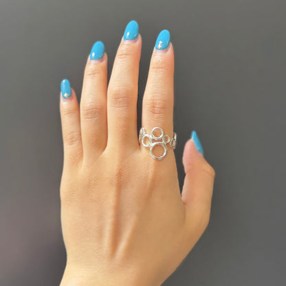Silver925 plain ring 42