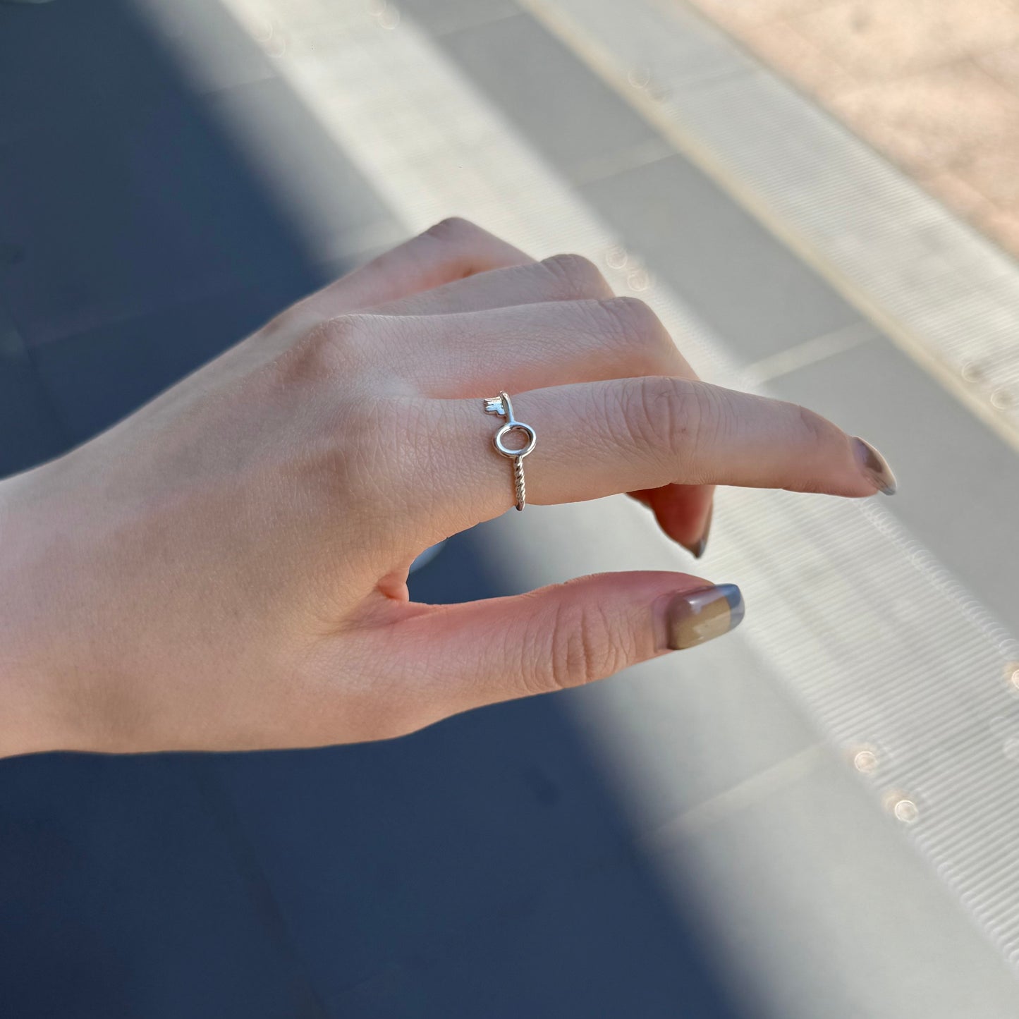 Silver925 plain ring 13