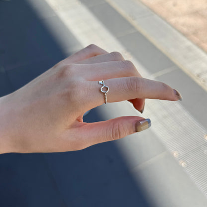 Silver925 plain ring 13