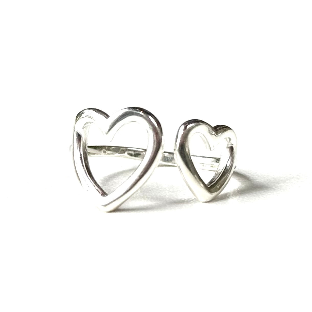 Heart plain ring 66