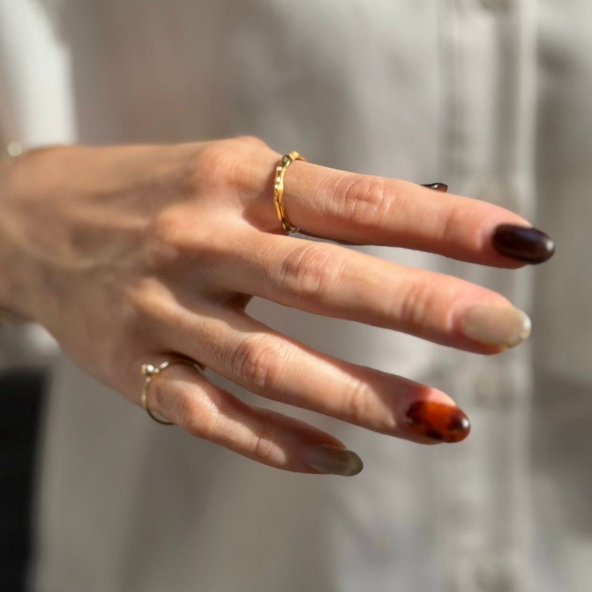 Brass plain ring 26