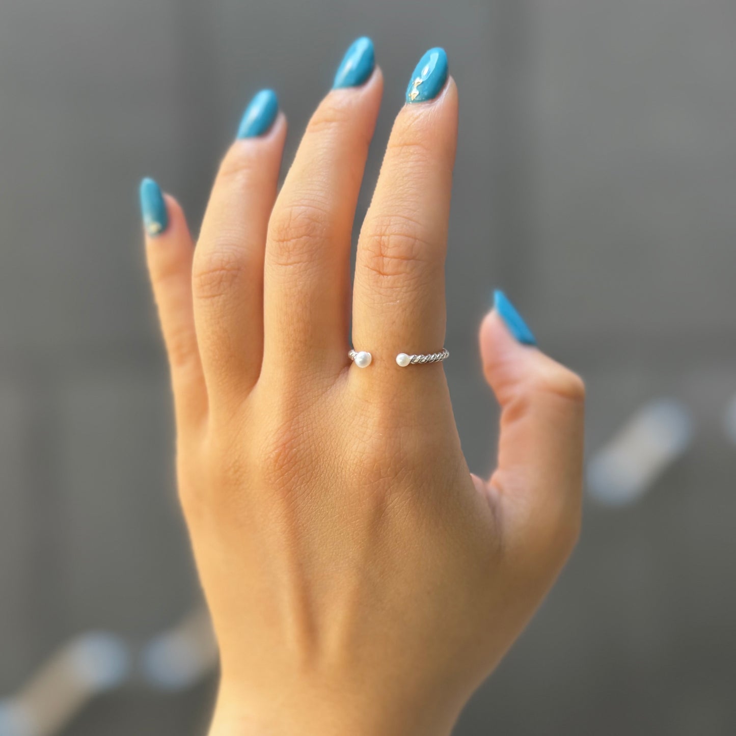 Pearl design ring 8
