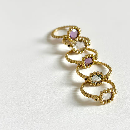 【Bijumam poco】Brass tsubu design ring