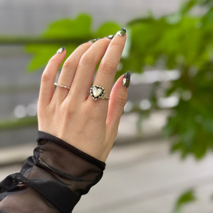 Heart ring 3