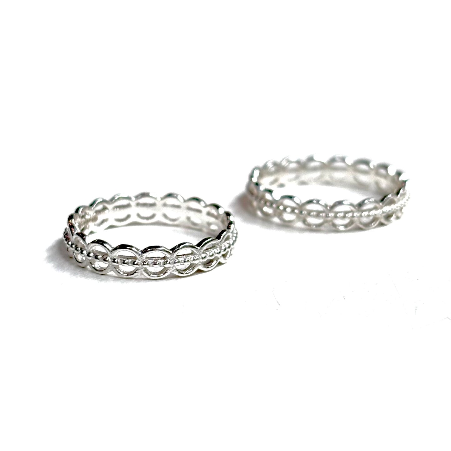 Silver925 plain ring 107