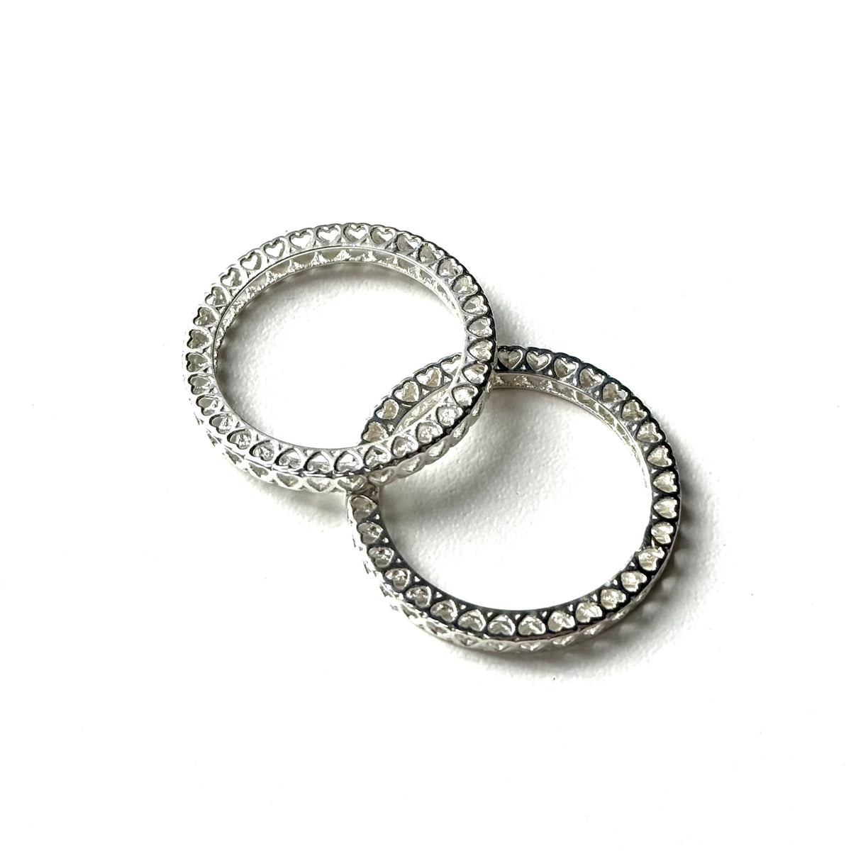 Heart plain ring 83