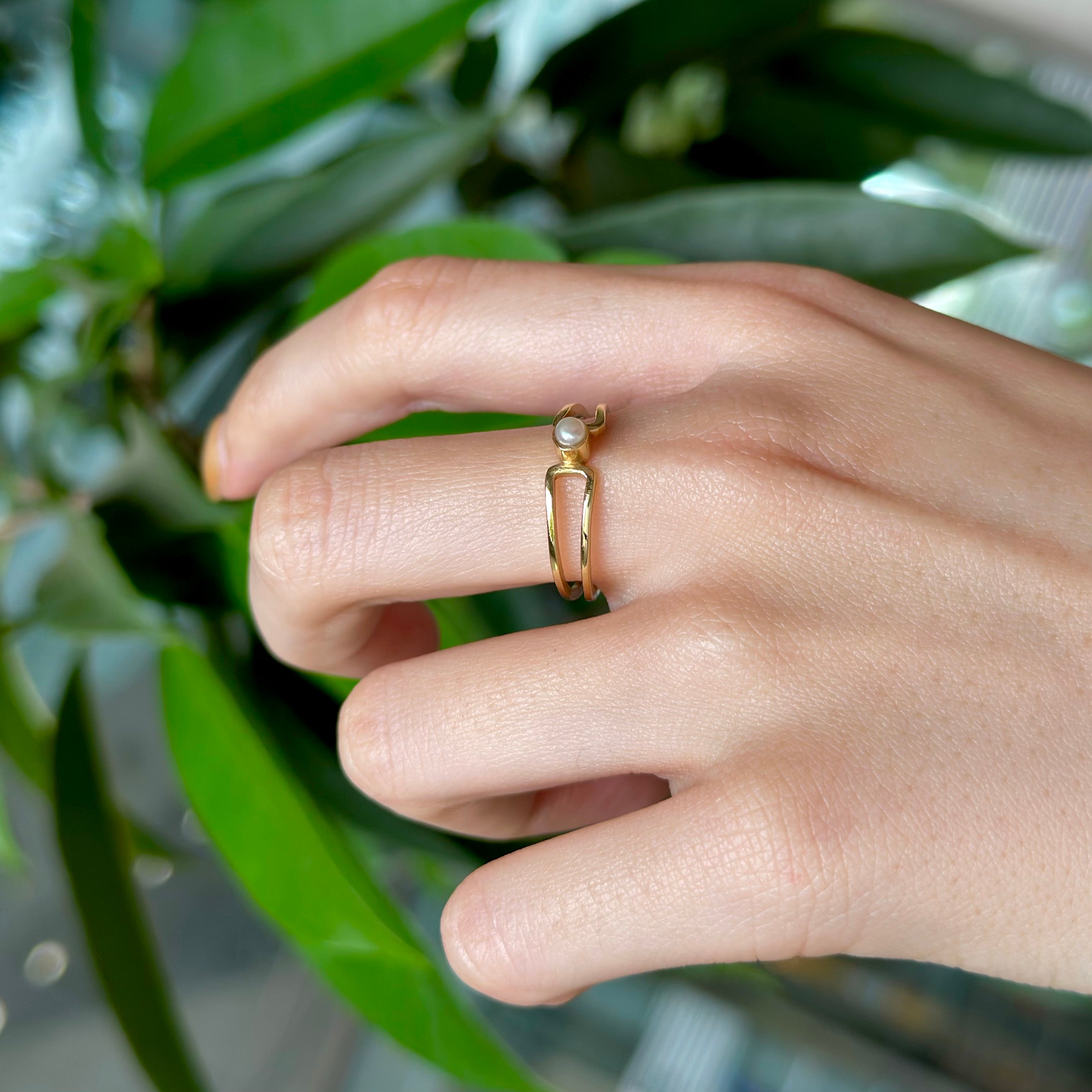 Brass design ring 6 – Biju mam