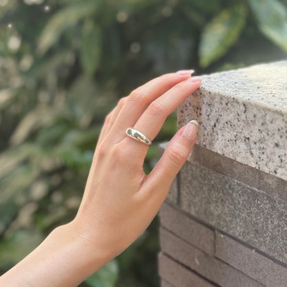 Silver925 plain ring 50