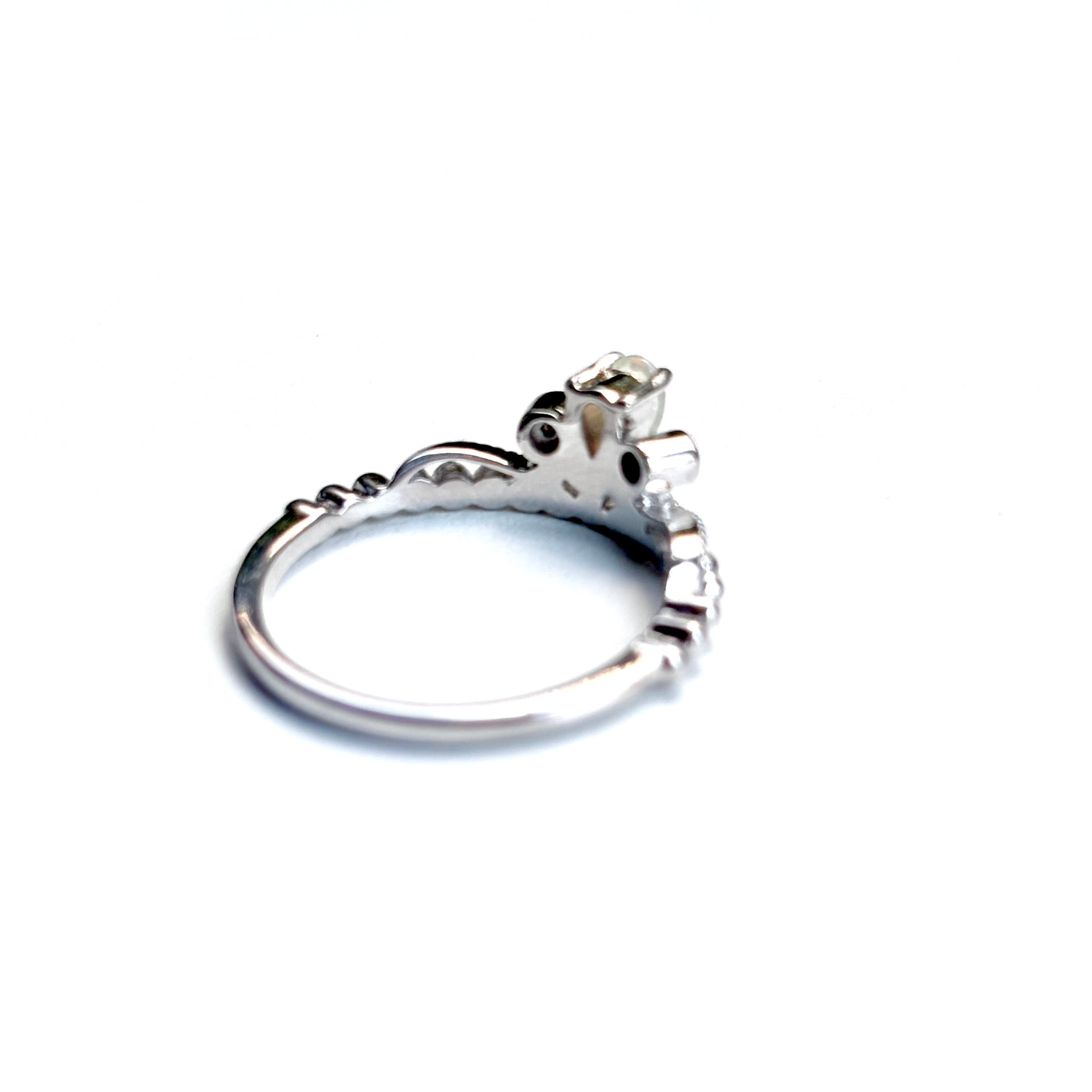 Biju mam poco】Tiara ring -Madira Citline-