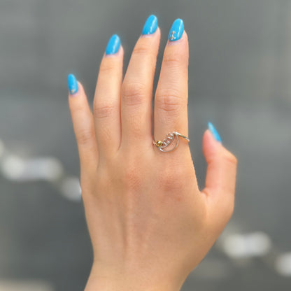 Star&Moon plain ring