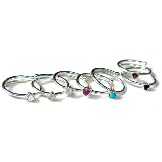 Silver925 petit ring 77