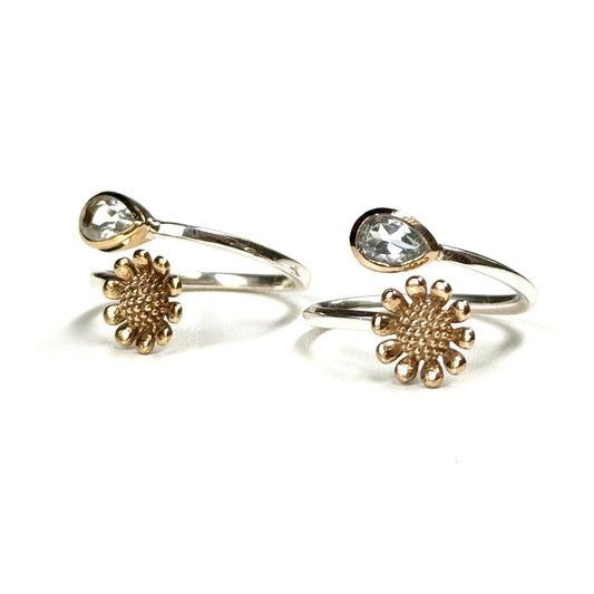 Flower design ring 2