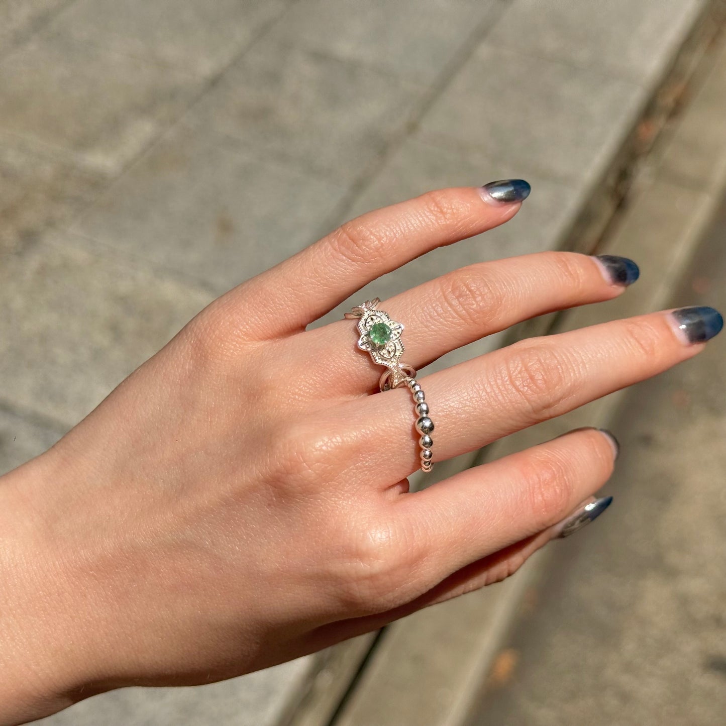 Silver925 design ring 96