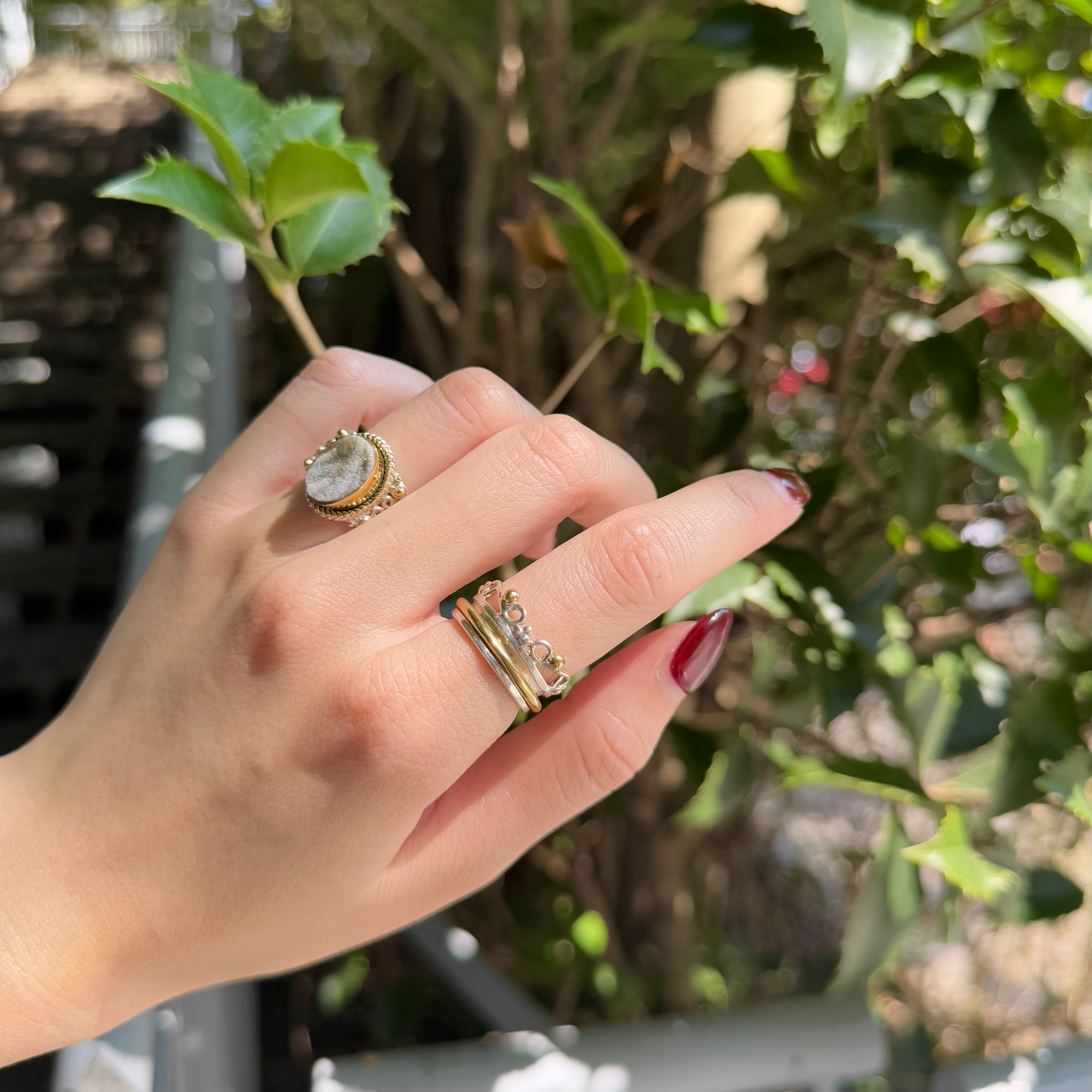 Crown Rolling ring – Biju mam