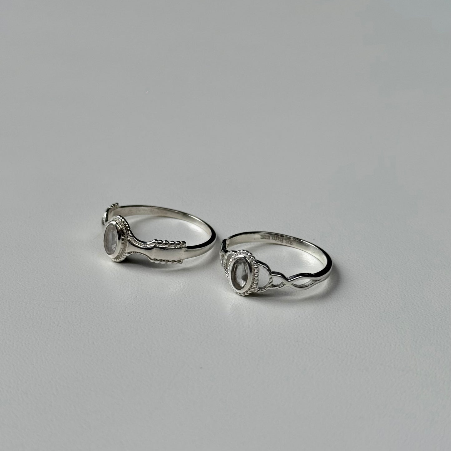 Herkimer diamond ring 5