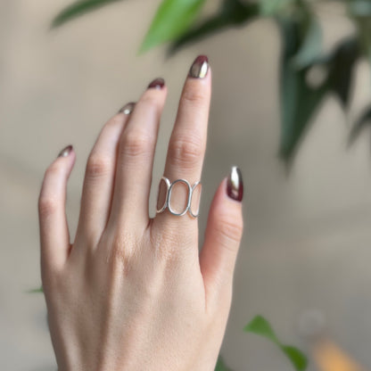 Silver925 plain ring 86