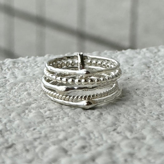 【6/21販売終了】《オンライン先行》Silver925 stacking plain ring