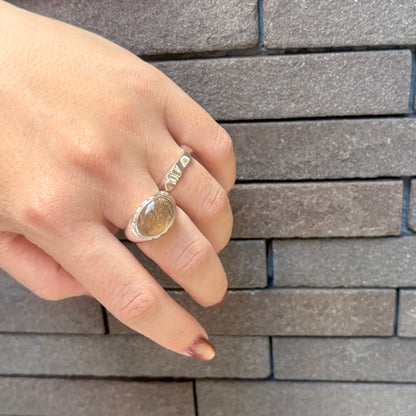 Silver925 plain ring 68