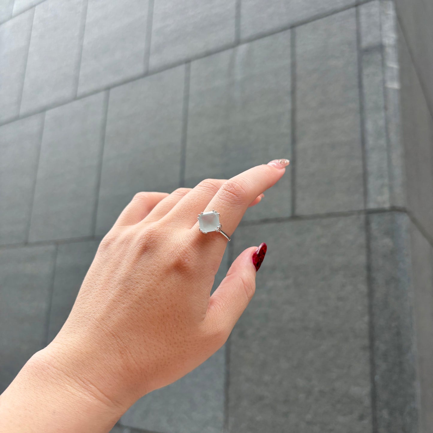 Square design ring 1