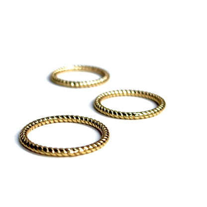 Brass plain ring 42