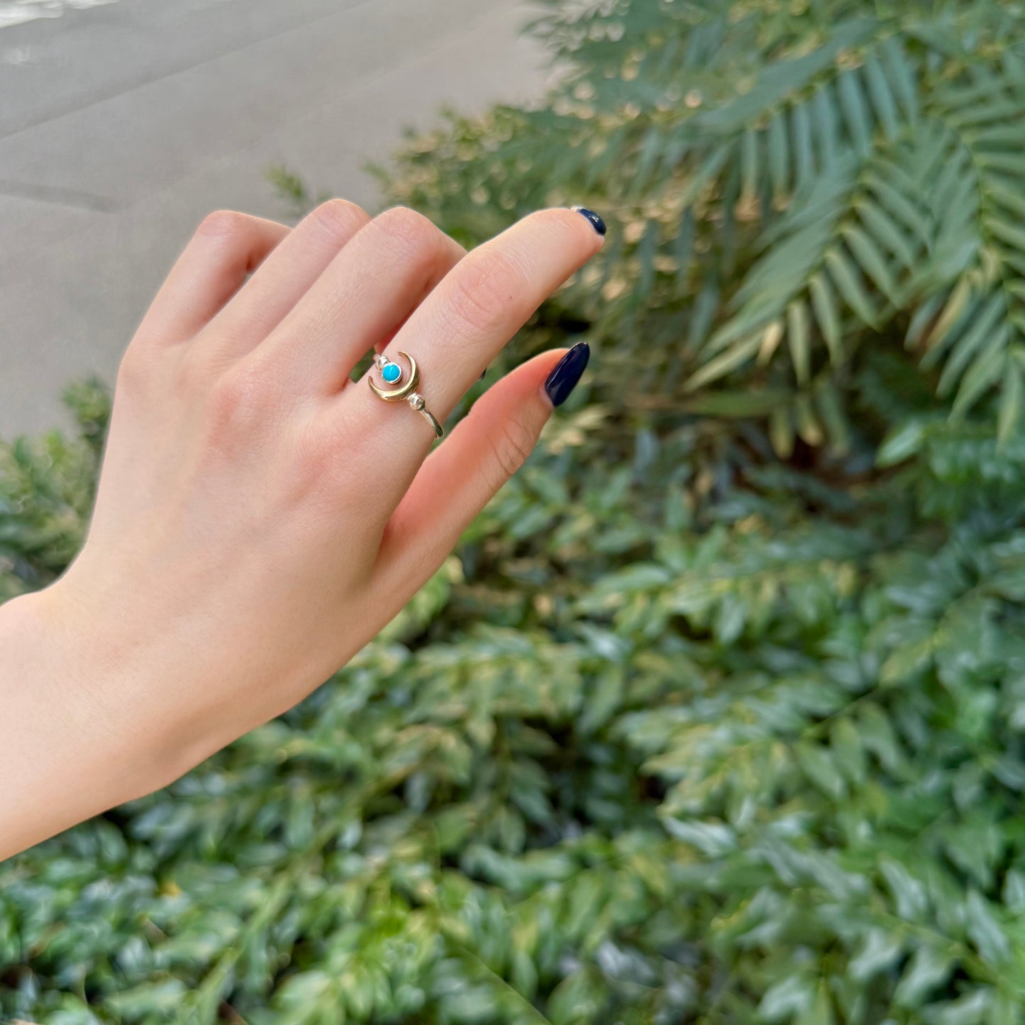 Moon design ring 5