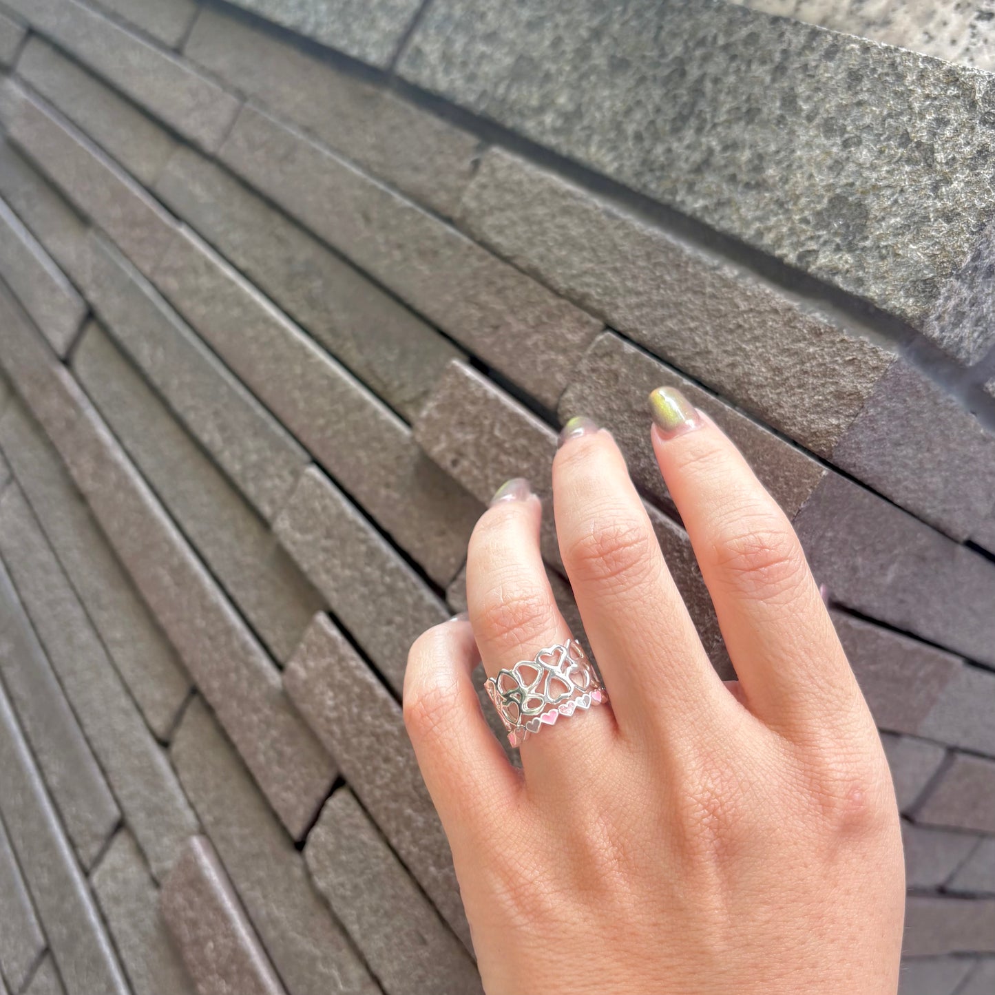 Heart plain ring 26