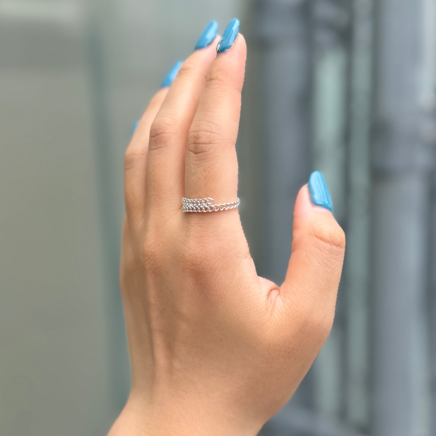 Heart plain ring 77