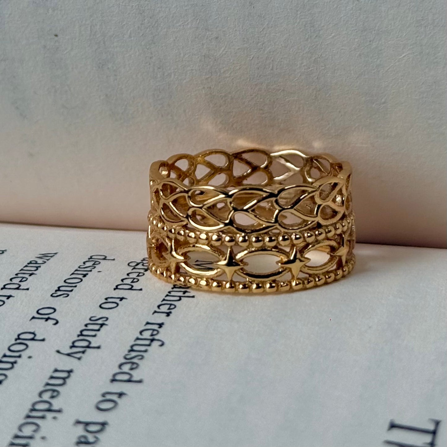 Brass plain ring 68