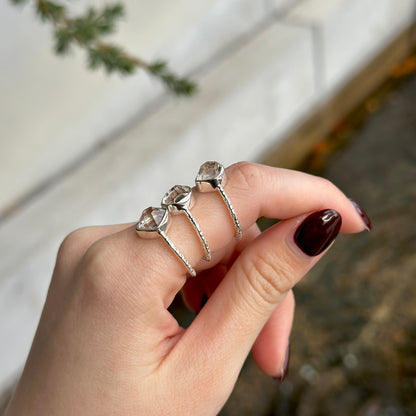 Herkimer Diamond ring