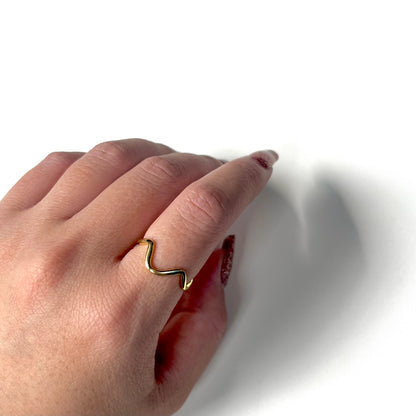 Brass plain ring 72
