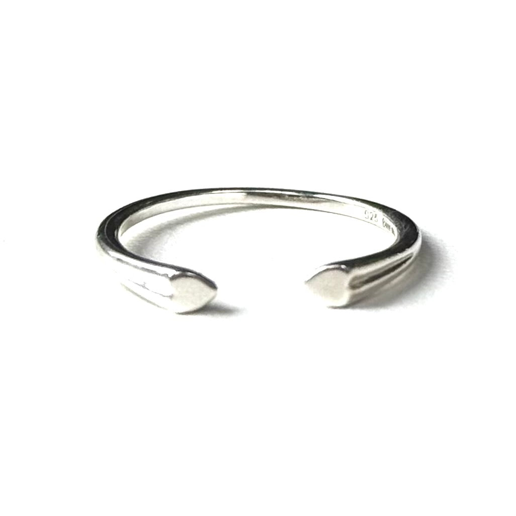 Heart plain ring 81