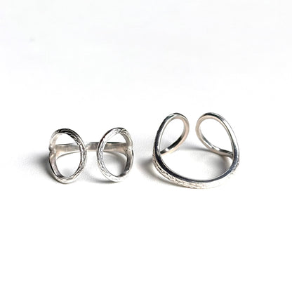 Silver925 plain ring 138