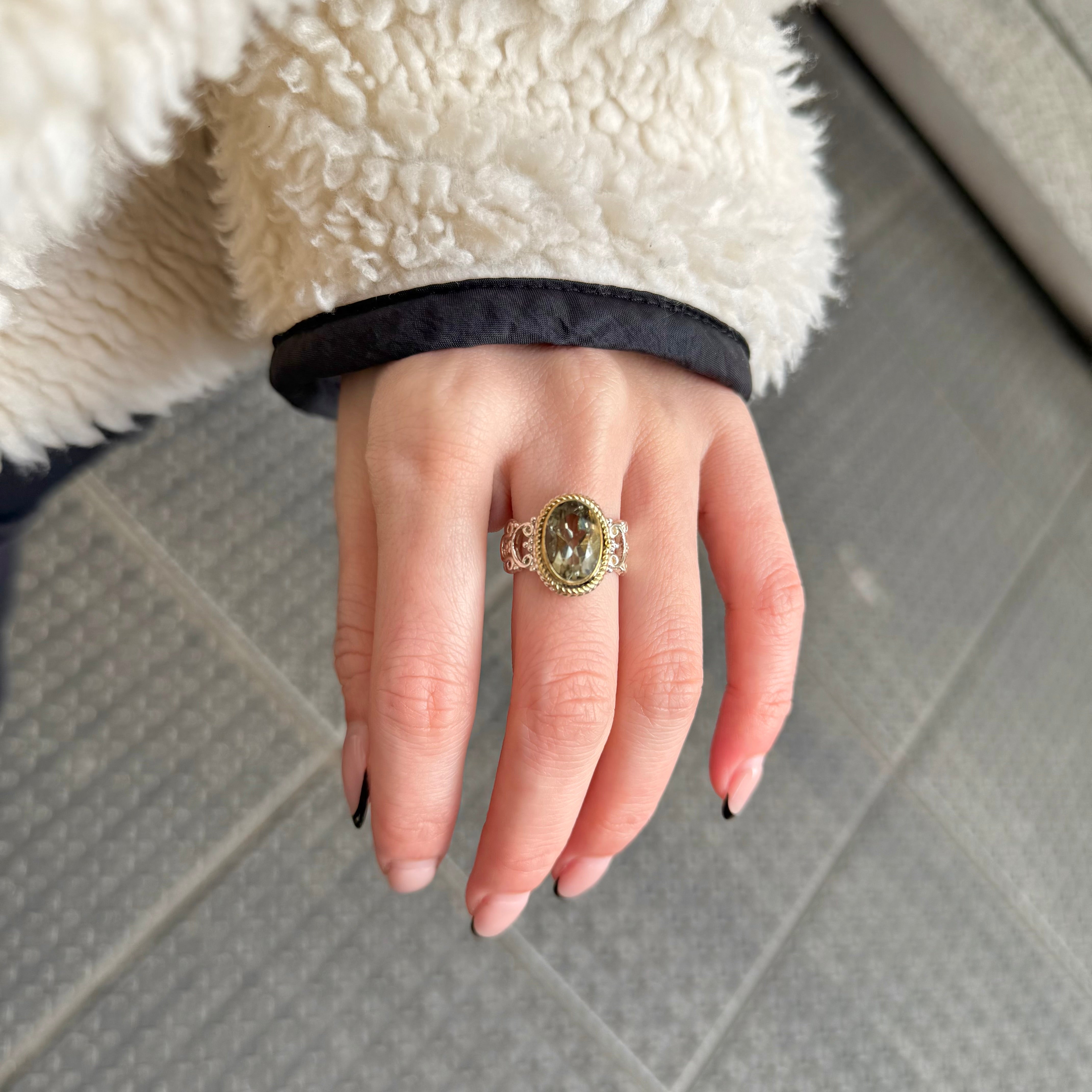 Connect ring 〈Green〉 – Biju mam