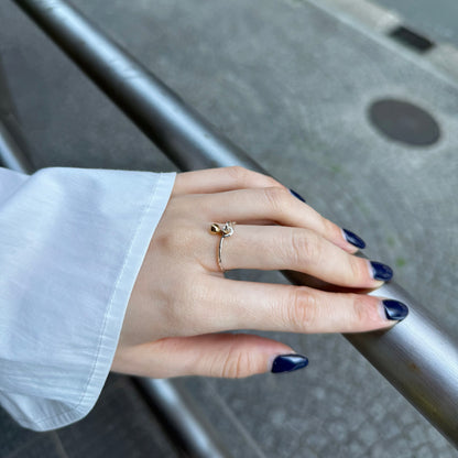 Mix plain ring〈Ball〉