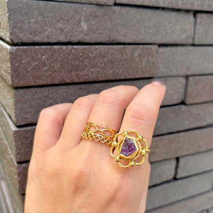 Brass plain ring 26