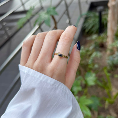 Brass Cat design ring 2