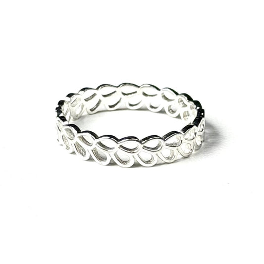 Silver925 plain ring 47