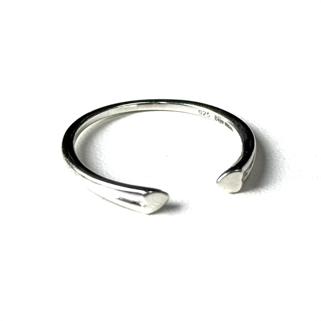Heart plain ring 81