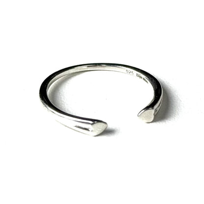 Heart plain ring 81
