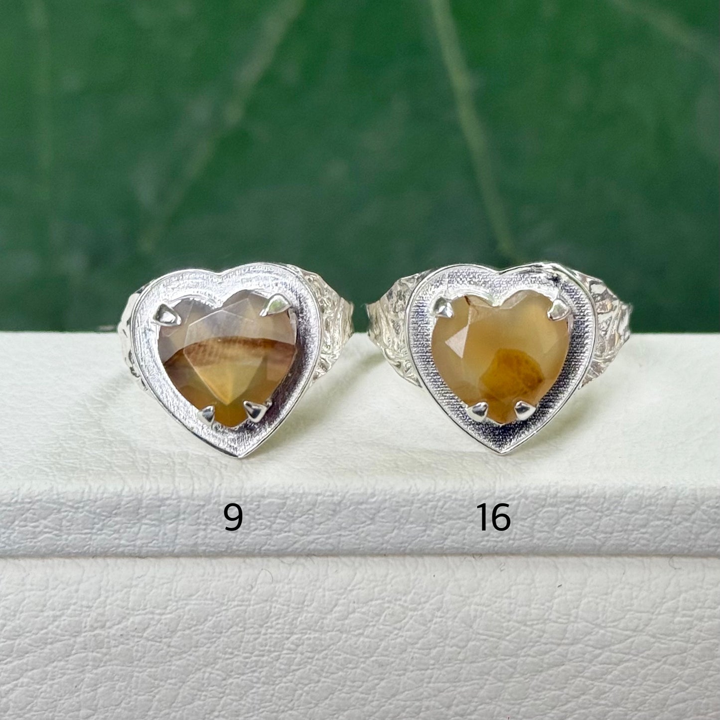 Heart design ring 4