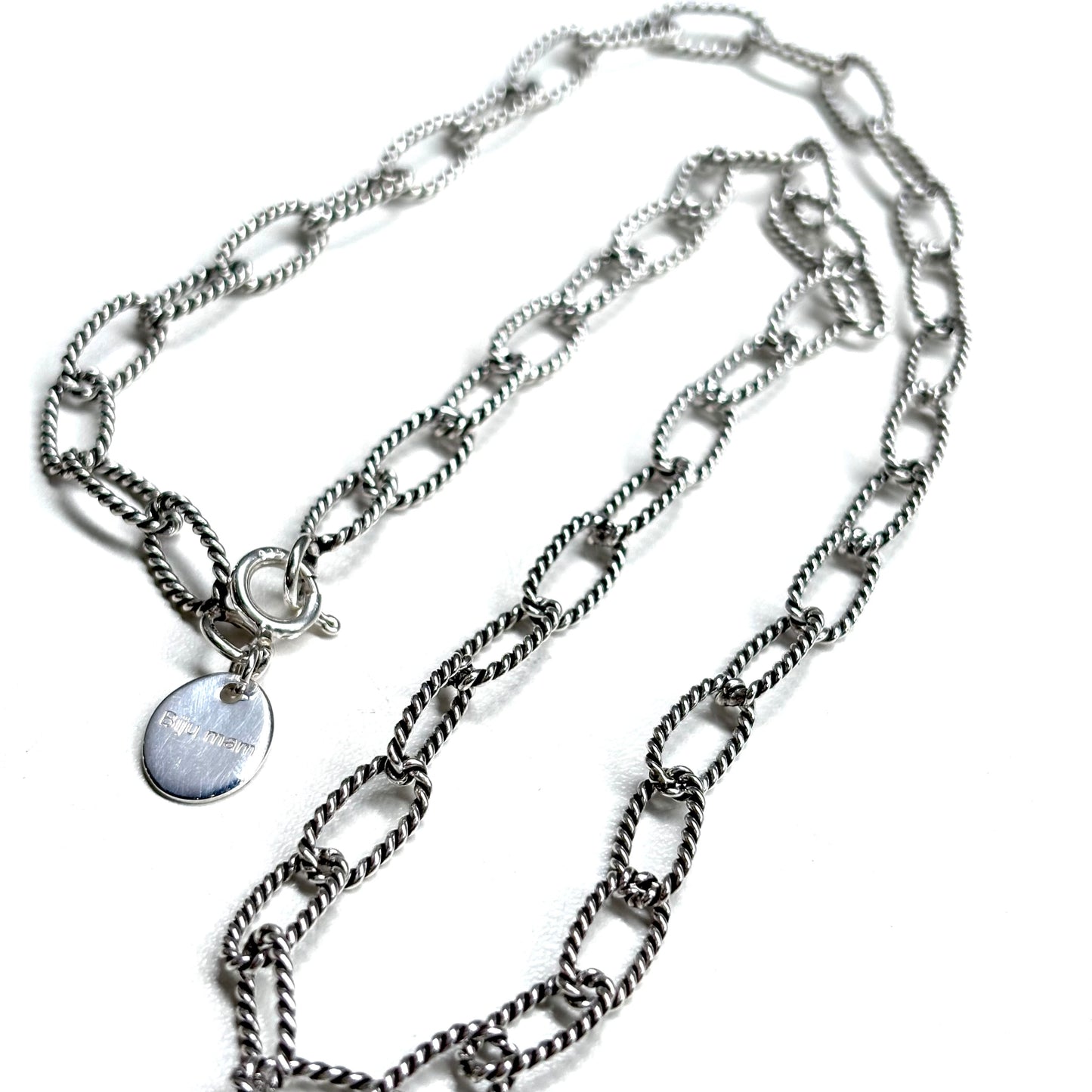 Silver925 chain necklace 34