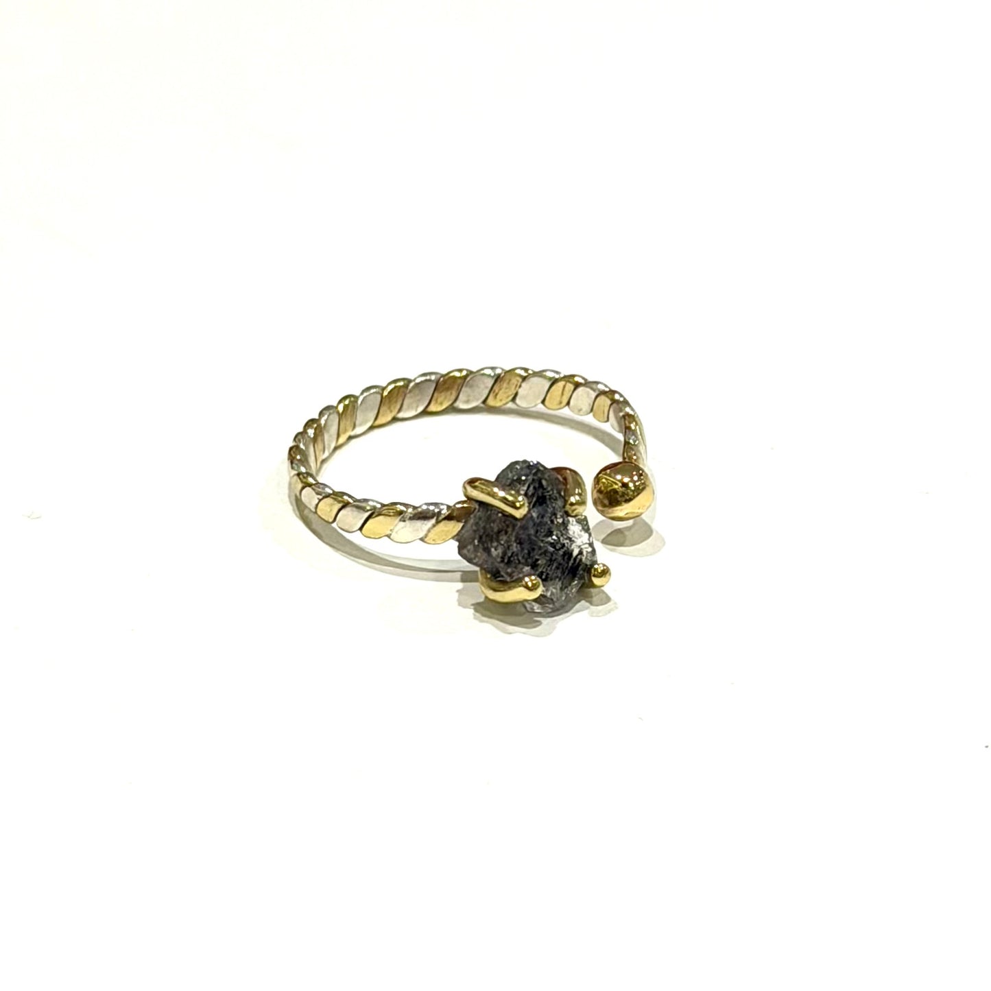 Herkimer diamond ring 11