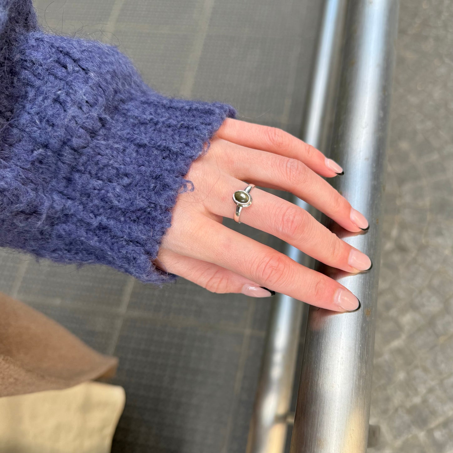 Silver925 1stone ring 4