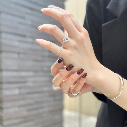 Silver925 plain ring 46