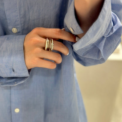 Silver925 plain ring 161